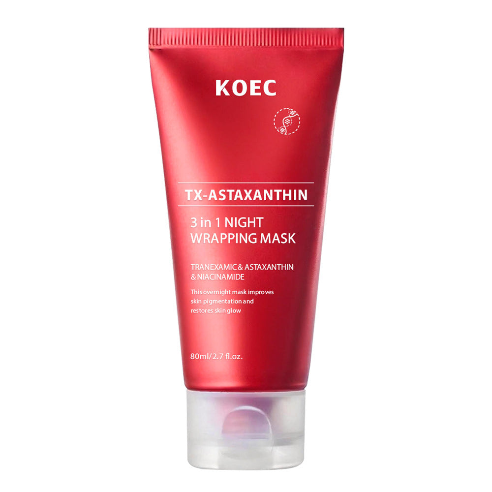 KOEC Astaxanthin Overnight Peel-Off Mask - Brightening & Firming night Treatment