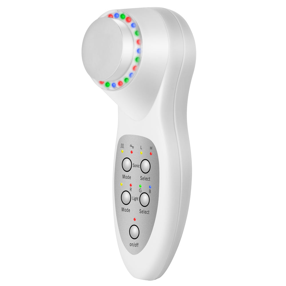 LED Light Therapy Facial Device – Skin Rejuvenation & Anti-Aging Tool