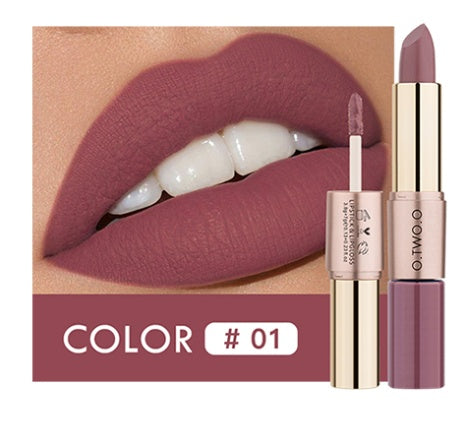Long Lasting Lip Gloss Lipstick – Natural Color & Waterproof Finish