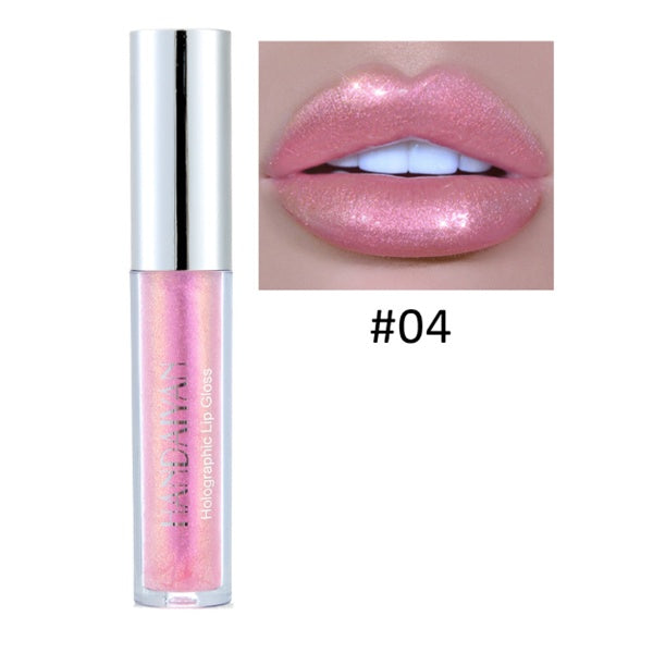 Polarized Shimmer Lip Gloss – Mermaid Glow Holographic Lip Gloss