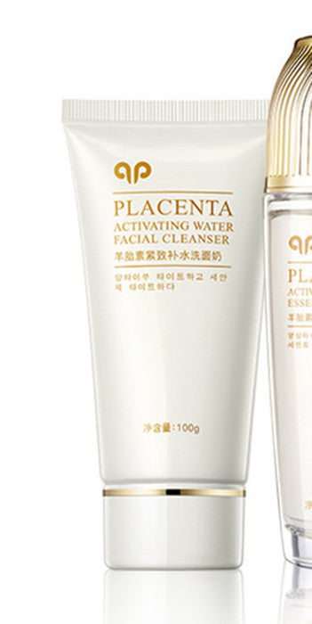 Placenta Extract Hydrating Skin Care Set – Toner & Lotion Kit