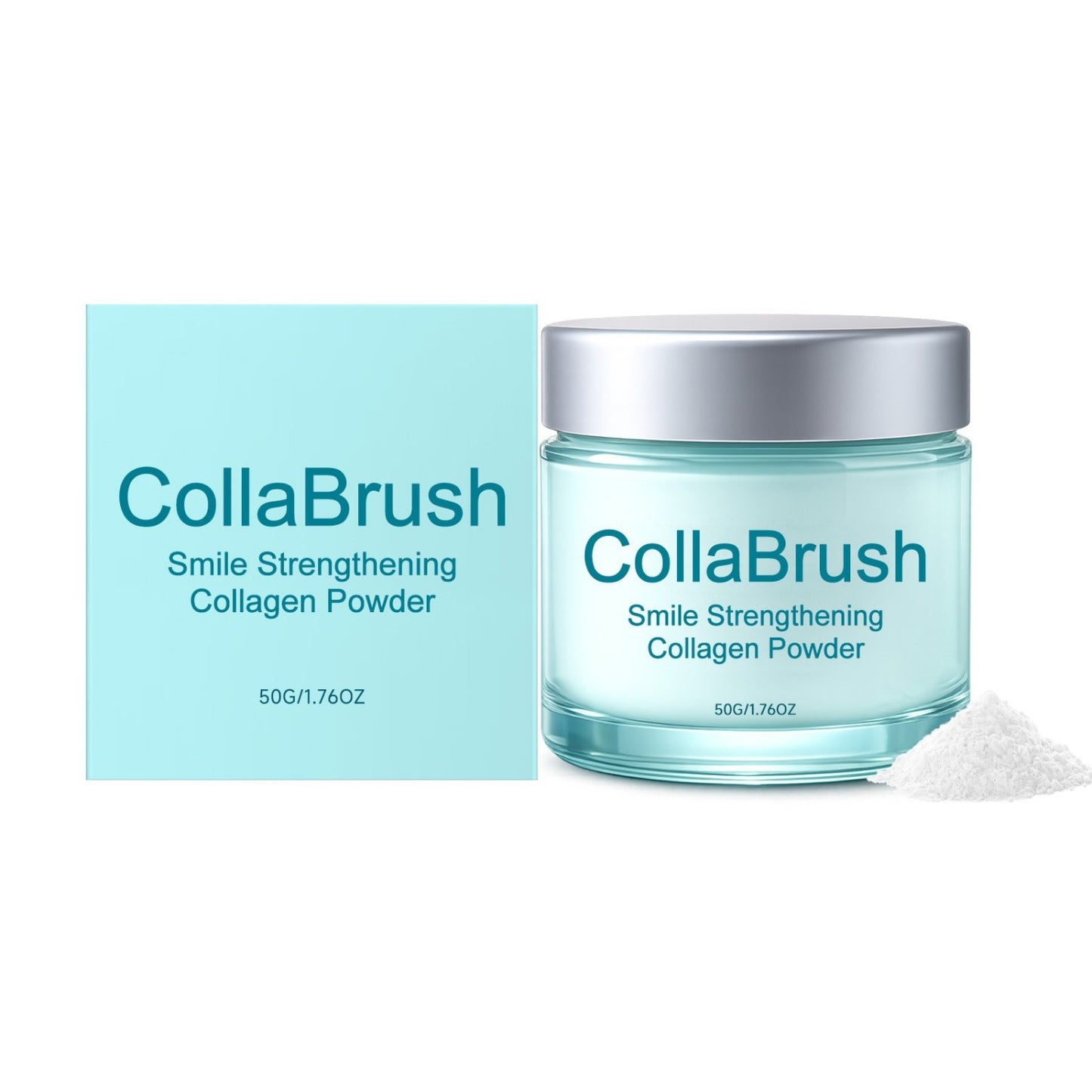 Collagen Teeth Whitening Powder – Stain Removing Tooth Powder