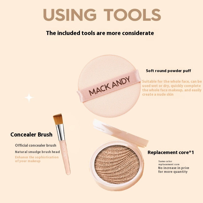 Water Light Air Cushion Foundation – Long Lasting Concealer