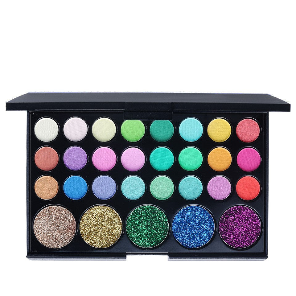29-Color Nude Eyeshadow Palette – Earthy Smoky Long Lasting Eye Makeup