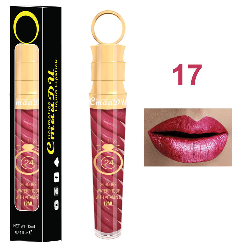 Matte Waterproof Lip Gloss – Long Lasting, Non-Sticky & Smooth Finish