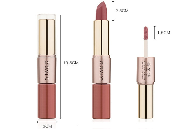Long Lasting Lip Gloss Lipstick – Natural Color & Waterproof Finish