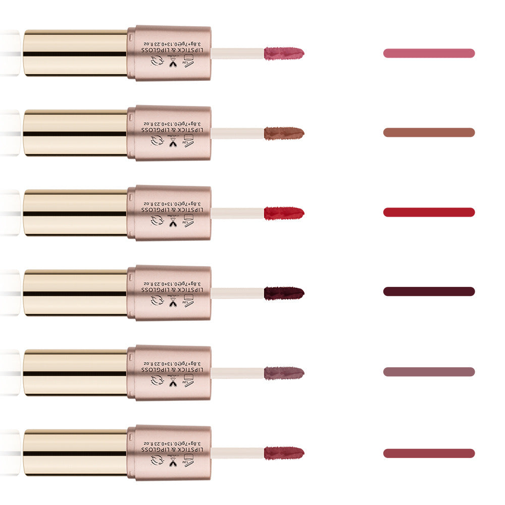 Long Lasting Lip Gloss Lipstick – Natural Color & Waterproof Finish