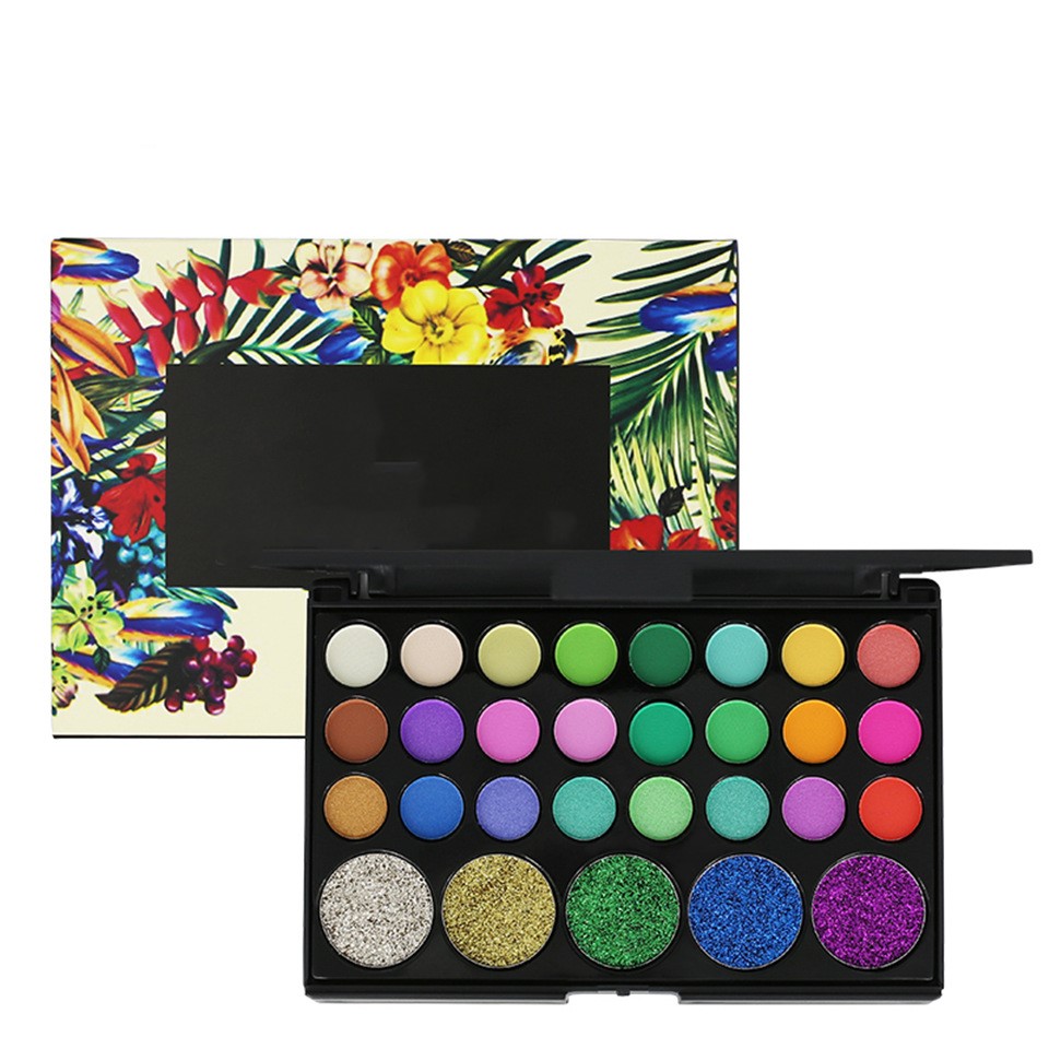 29-Color Nude Eyeshadow Palette – Earthy Smoky Long Lasting Eye Makeup