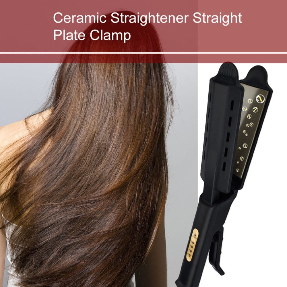 Steam Hair Straightener – Professional Flat Iron for Wet & Dry Hair