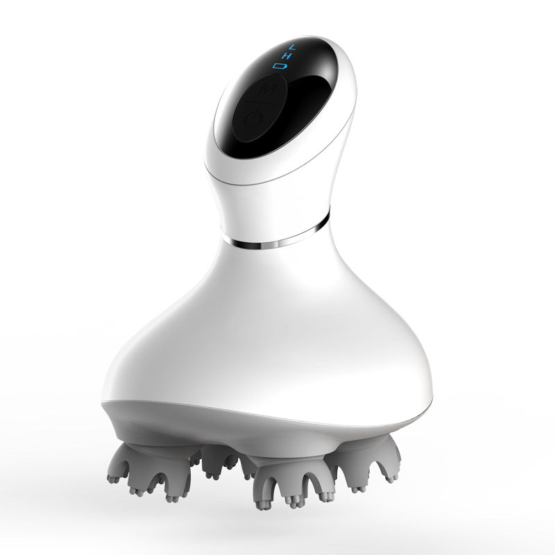 Electric Scalp Massager – Waterproof Rechargeable Hair Growth Massa