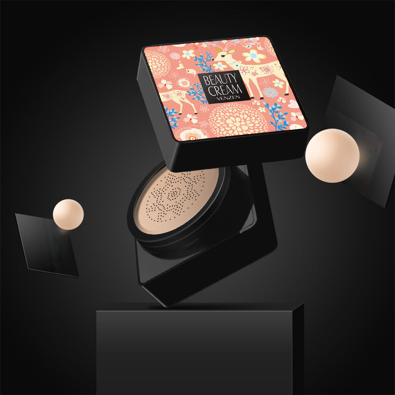 Mushroom Head Air Cushion Foundation – Moisturizing & Natural Finish