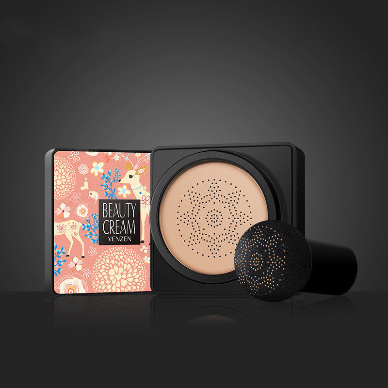 Mushroom Head Air Cushion Foundation – Moisturizing & Natural Finish
