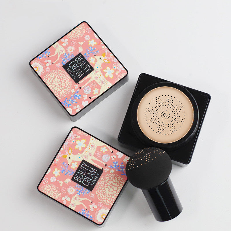 Mushroom Head Air Cushion Foundation – Moisturizing & Natural Finish