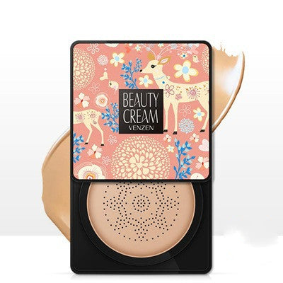 Mushroom Head Air Cushion Foundation – Moisturizing & Natural Finish