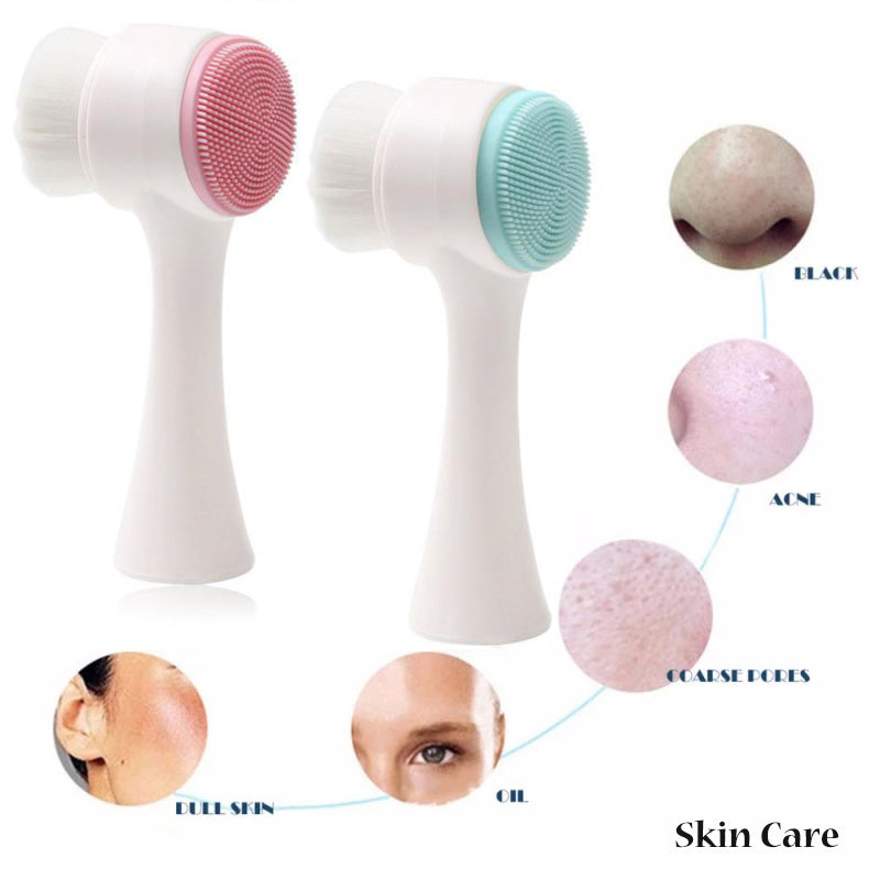 Silicone Facial Cleansing Brush – Deep Pore Cleaning Tool