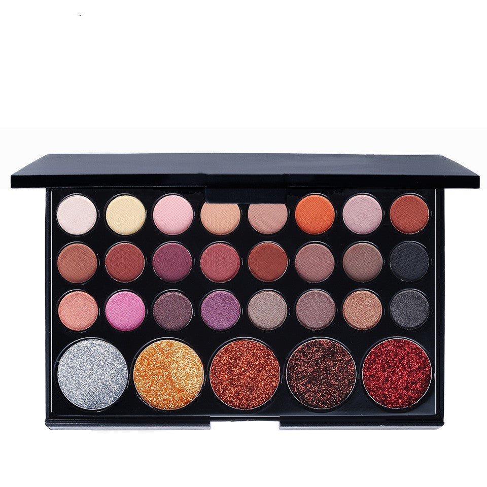 29-Color Nude Eyeshadow Palette – Earthy Smoky Long Lasting Eye Makeup