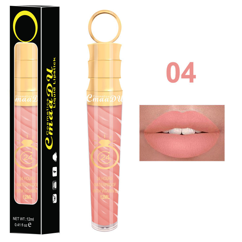 Matte Waterproof Lip Gloss – Long Lasting, Non-Sticky & Smooth Finish