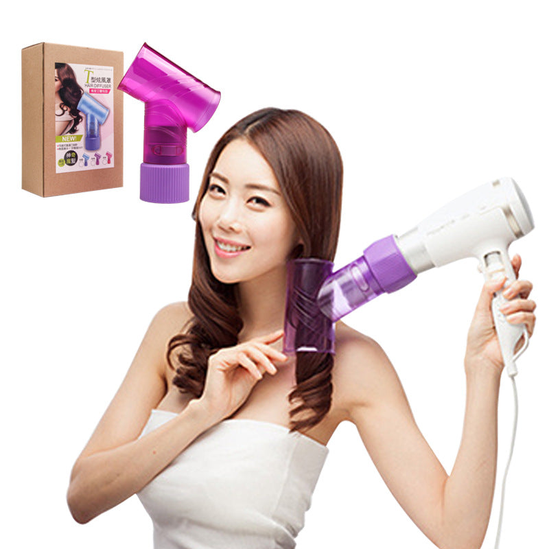 Magic Curl Hair Dryer Attachment – Easy Curl Styling Tool