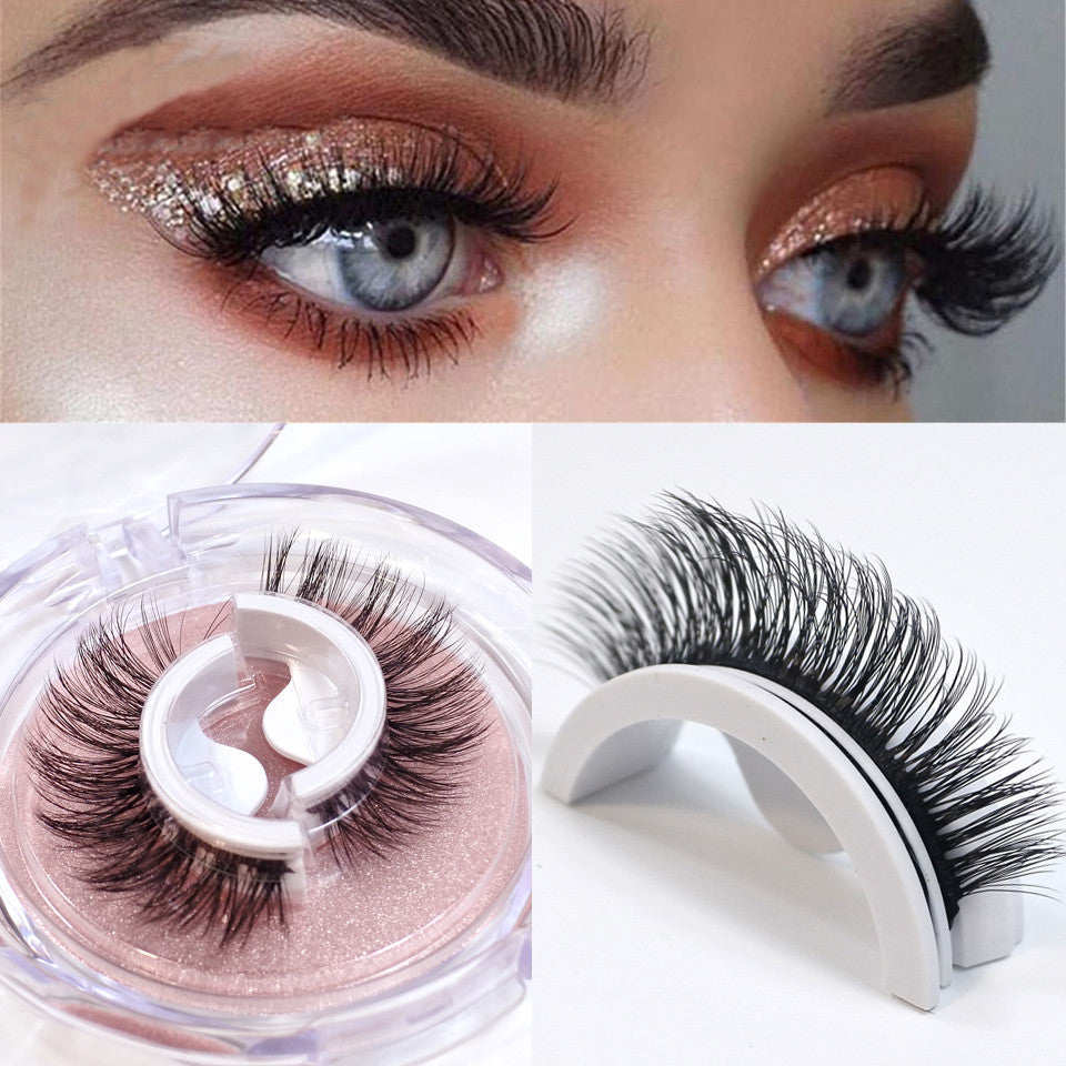 Self-Adhesive False Eyelashes – Reusable Glue-Free Lashes Natural Look