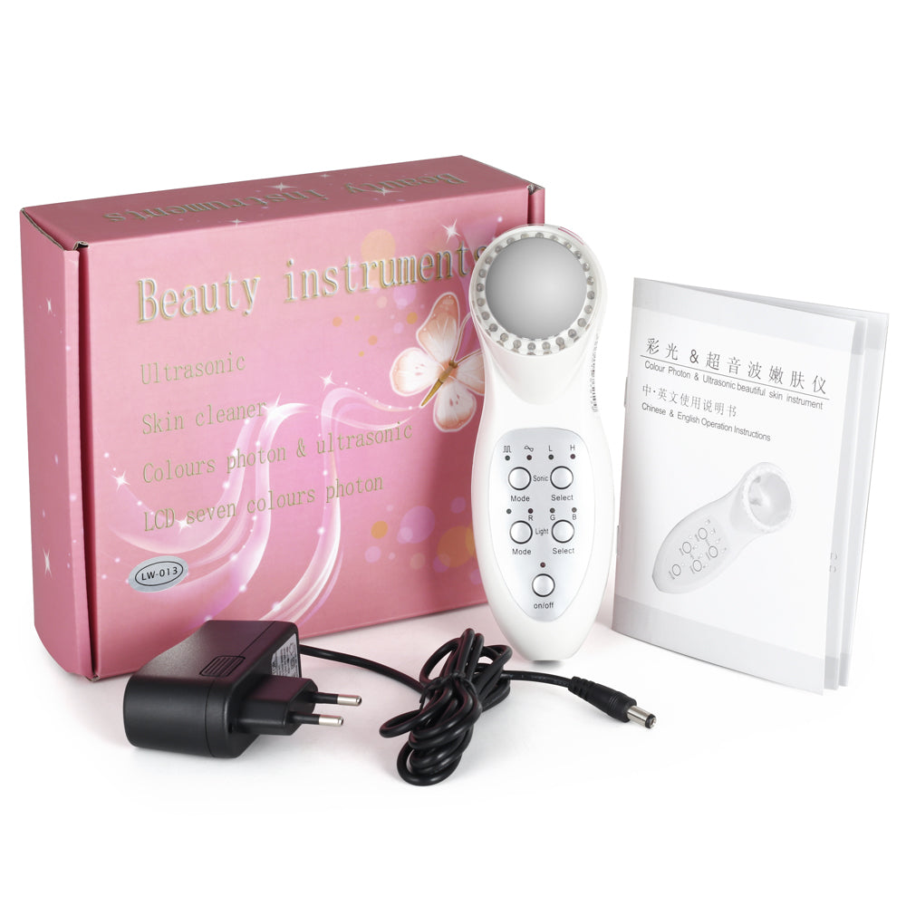 LED Light Therapy Facial Device – Skin Rejuvenation & Anti-Aging Tool
