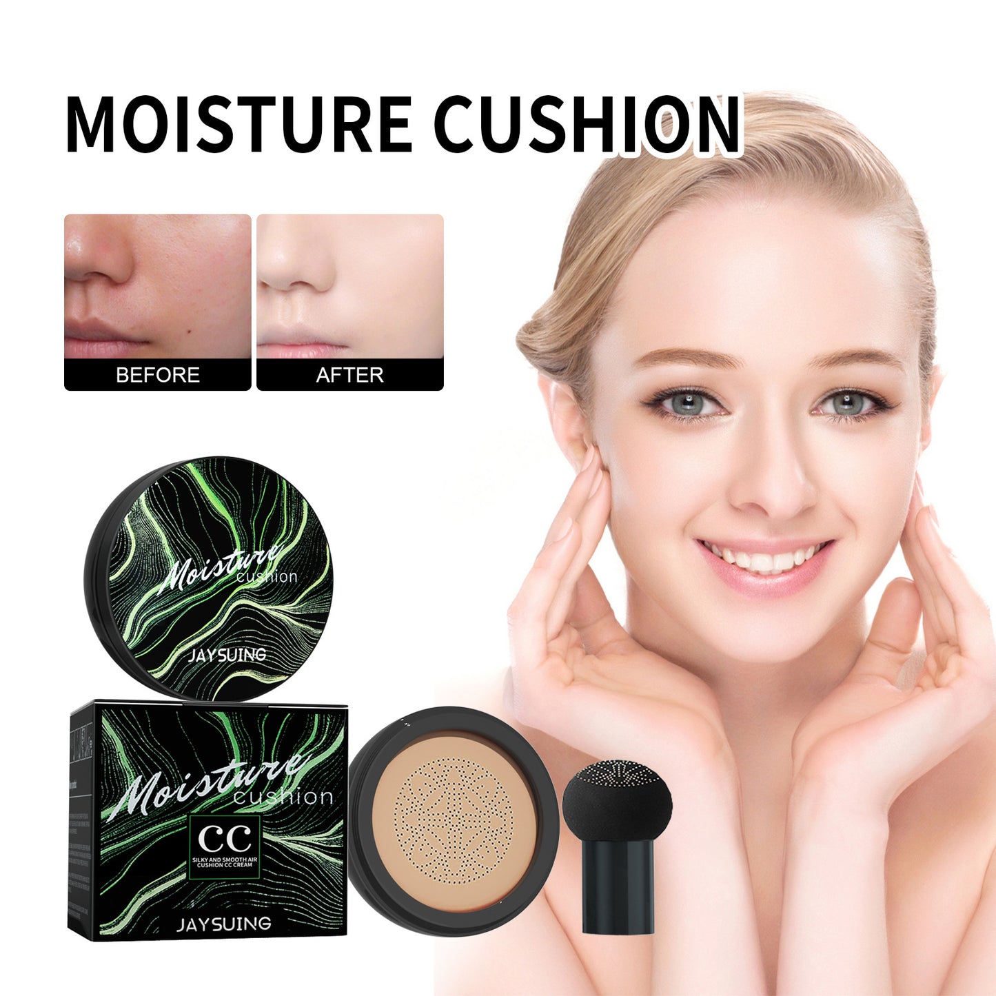 Mushroom Head Air Cushion BB Cream – Natural Coverage