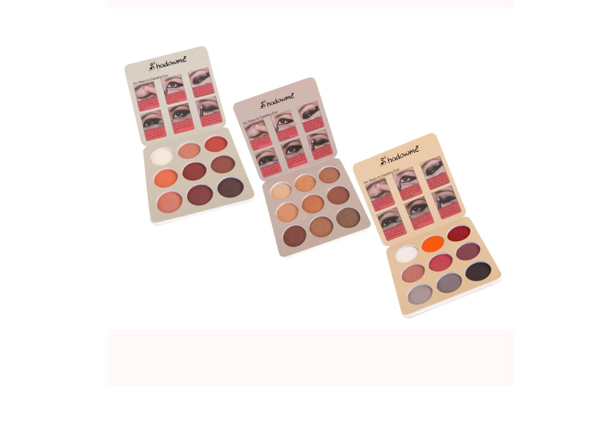 9-Color Matte Eyeshadow Palette – Long Lasting Natural Eye Makeup