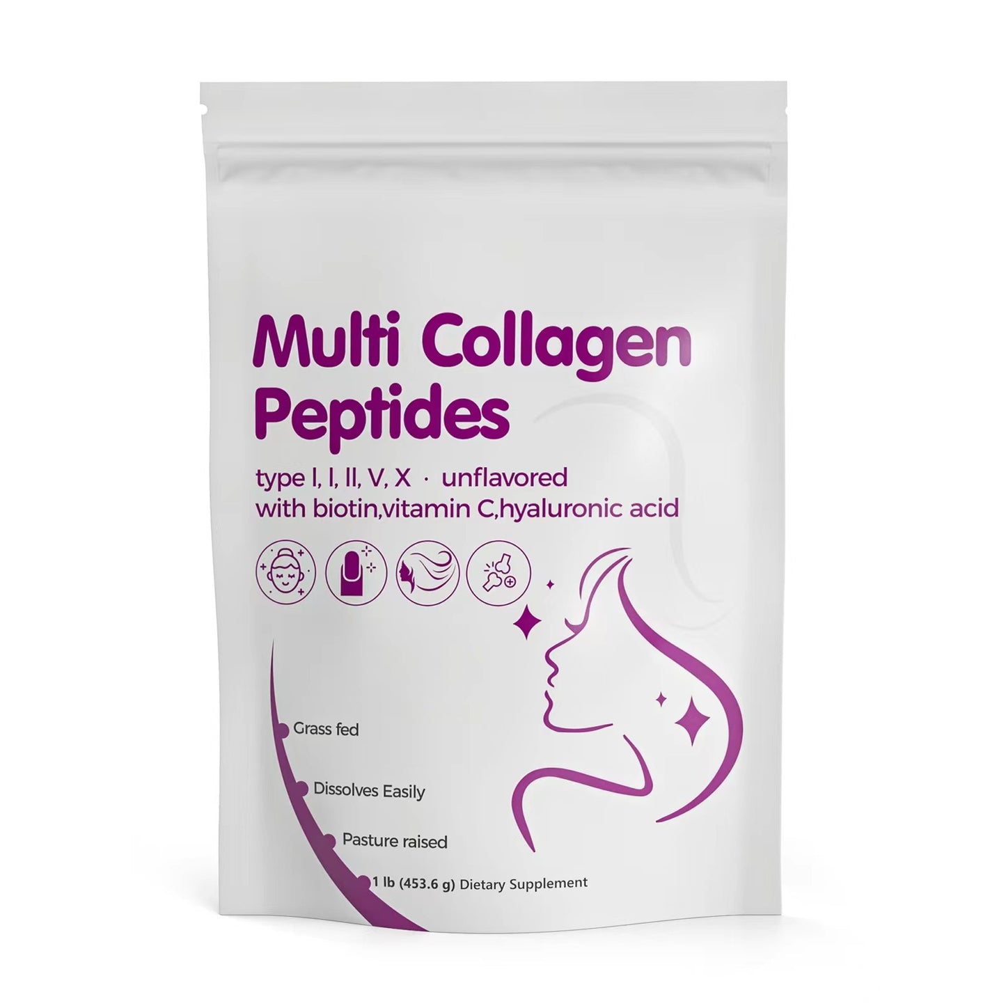 Hydrolyzed Collagen Powder Skin & Beauty Support