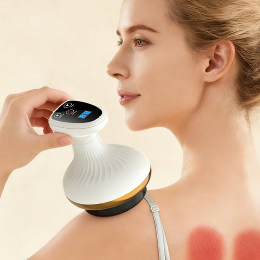 Electric Lymphatic Drainage Body Massager – Gua Sha & Cupping Device