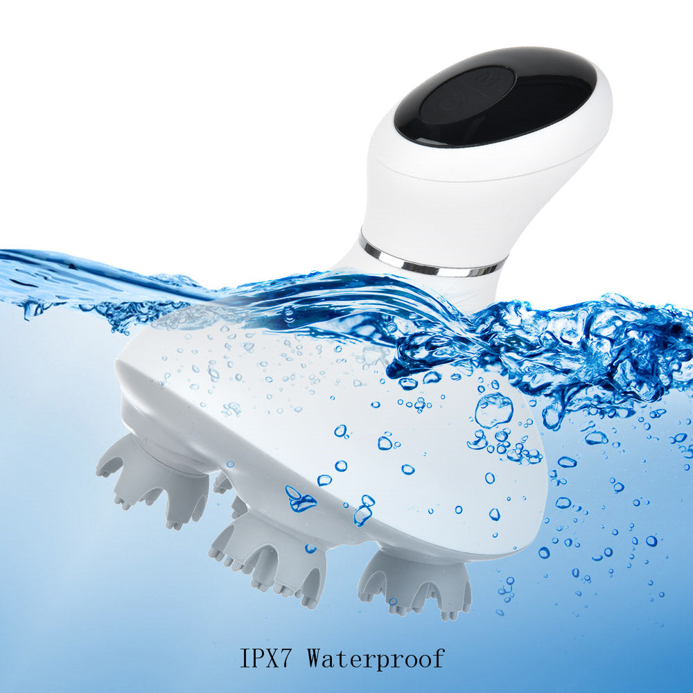 Electric Scalp Massager – Waterproof Rechargeable Hair Growth Massa
