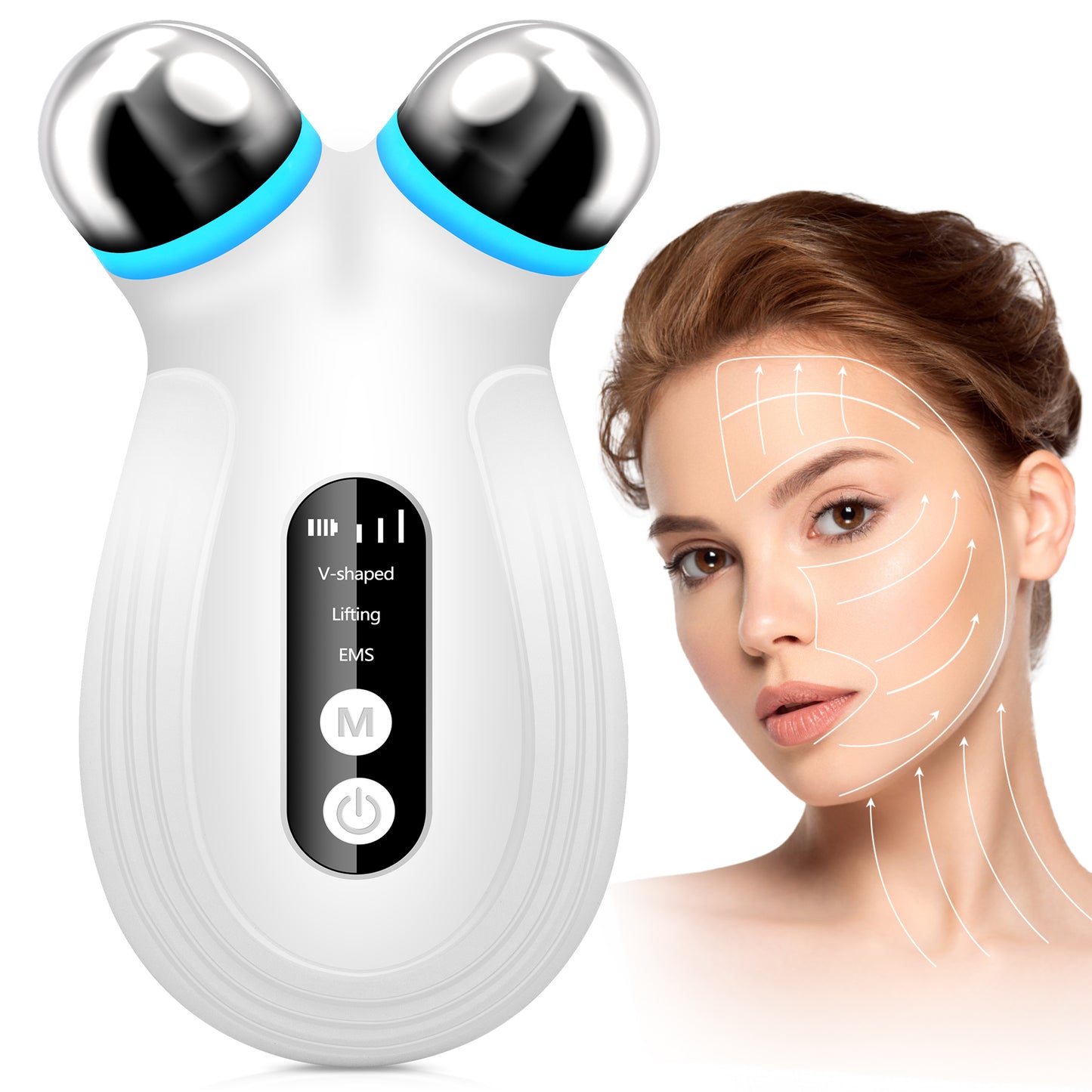 Microcurrent Facial Device – Skin Lifting & Firming Beauty Tool