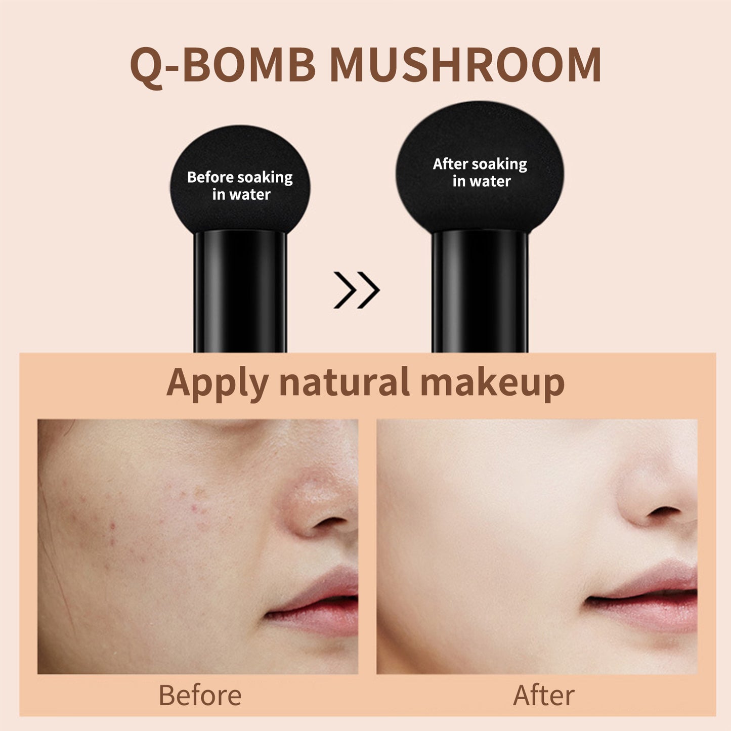 Mushroom Head Air Cushion BB Cream – Natural Coverage