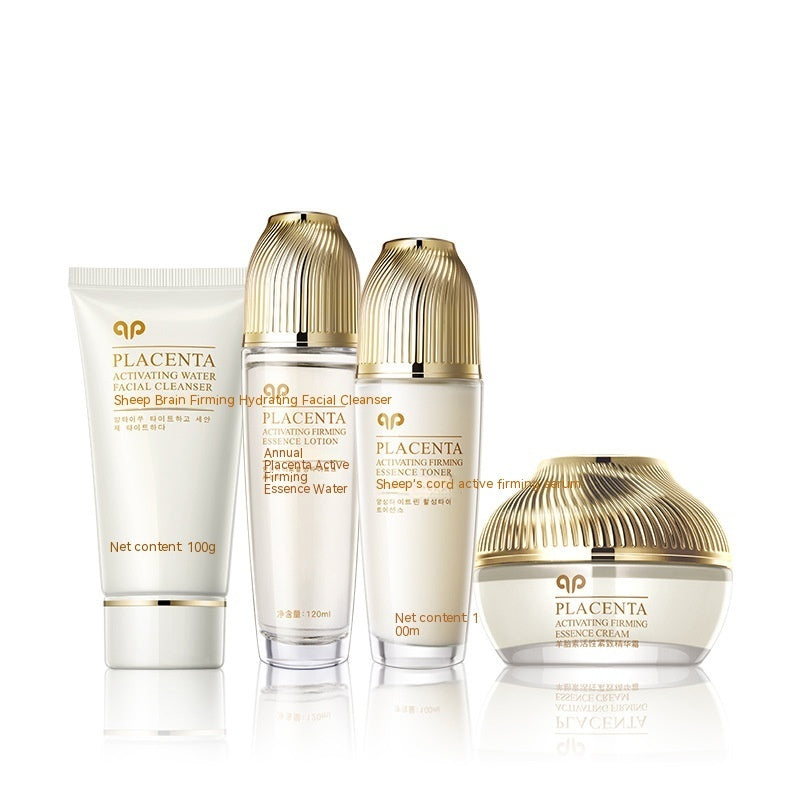 Placenta Extract Hydrating Skin Care Set – Toner & Lotion Kit