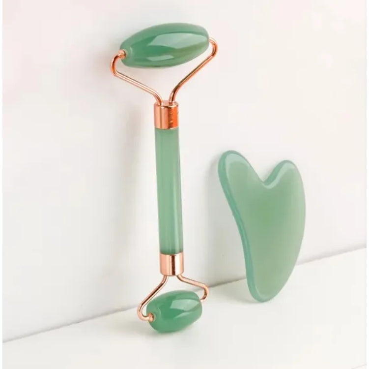 2PCS Gua Sha Facial Massage Tool – Natural Resin Skin Care Set✨