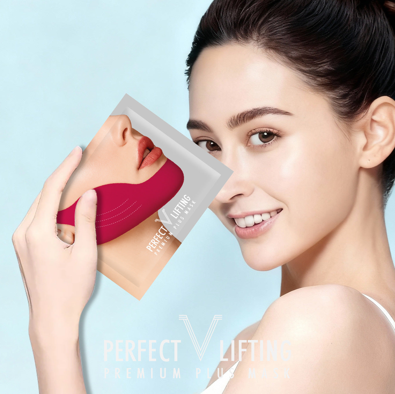 V Face Lifting Mask – Collagen Firming & Slimming Jawline Mask
