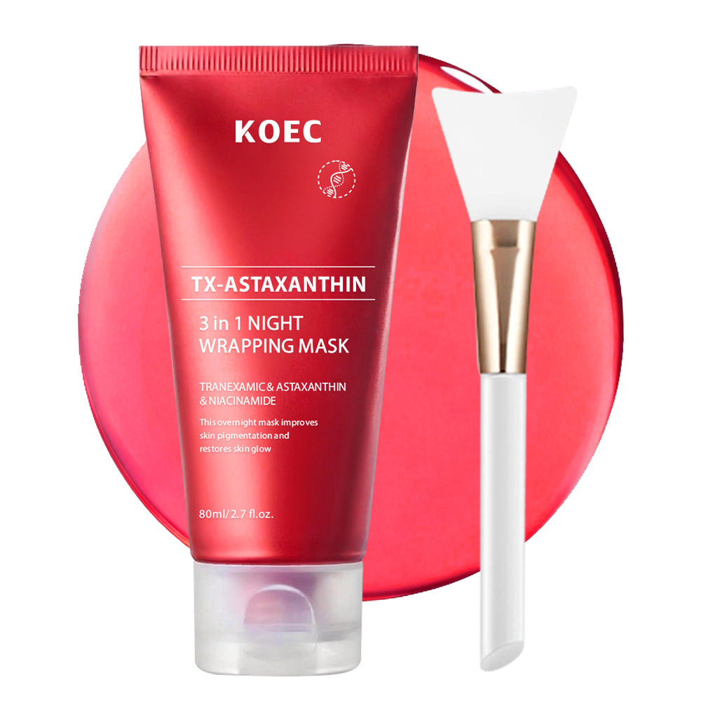 KOEC Astaxanthin Overnight Peel-Off Mask  - Brightening & Firming night Treatment