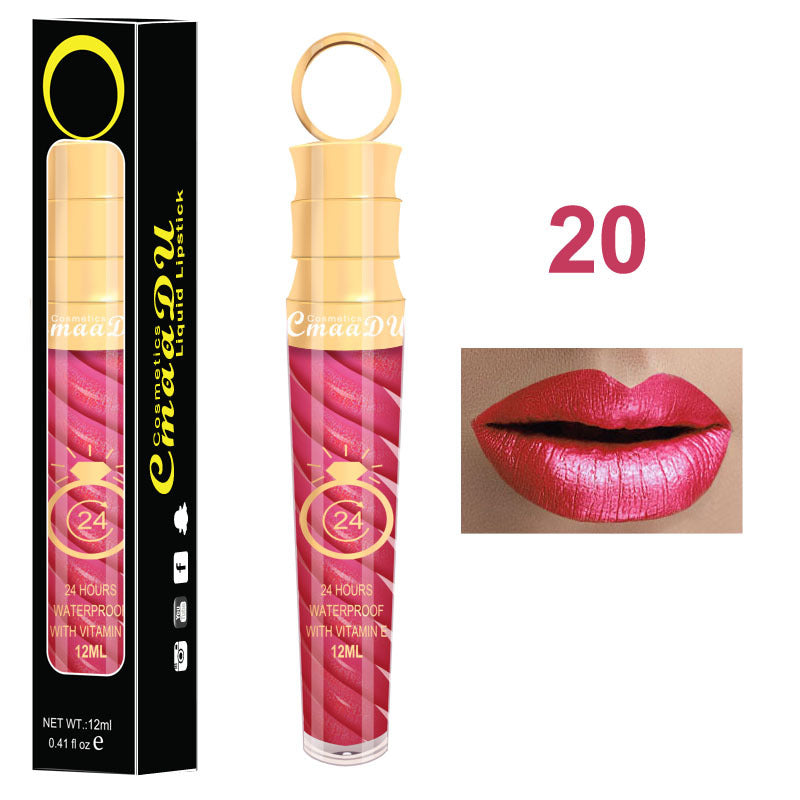 Matte Waterproof Lip Gloss – Long Lasting, Non-Sticky & Smooth Finish
