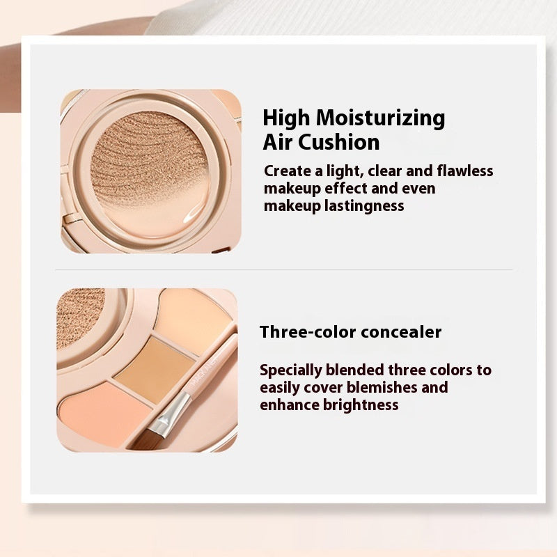 Water Light Air Cushion Foundation – Long Lasting Concealer