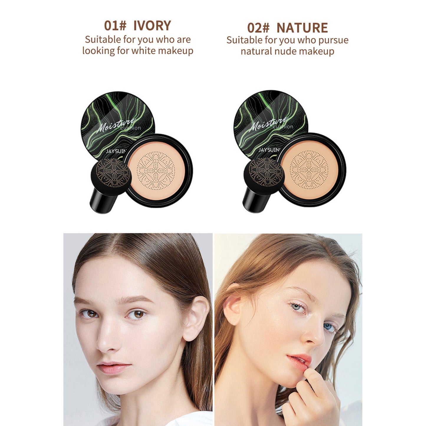 Mushroom Head Air Cushion BB Cream – Natural Coverage