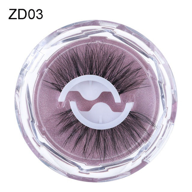Self-Adhesive False Eyelashes – Reusable Glue-Free Lashes Natural Look