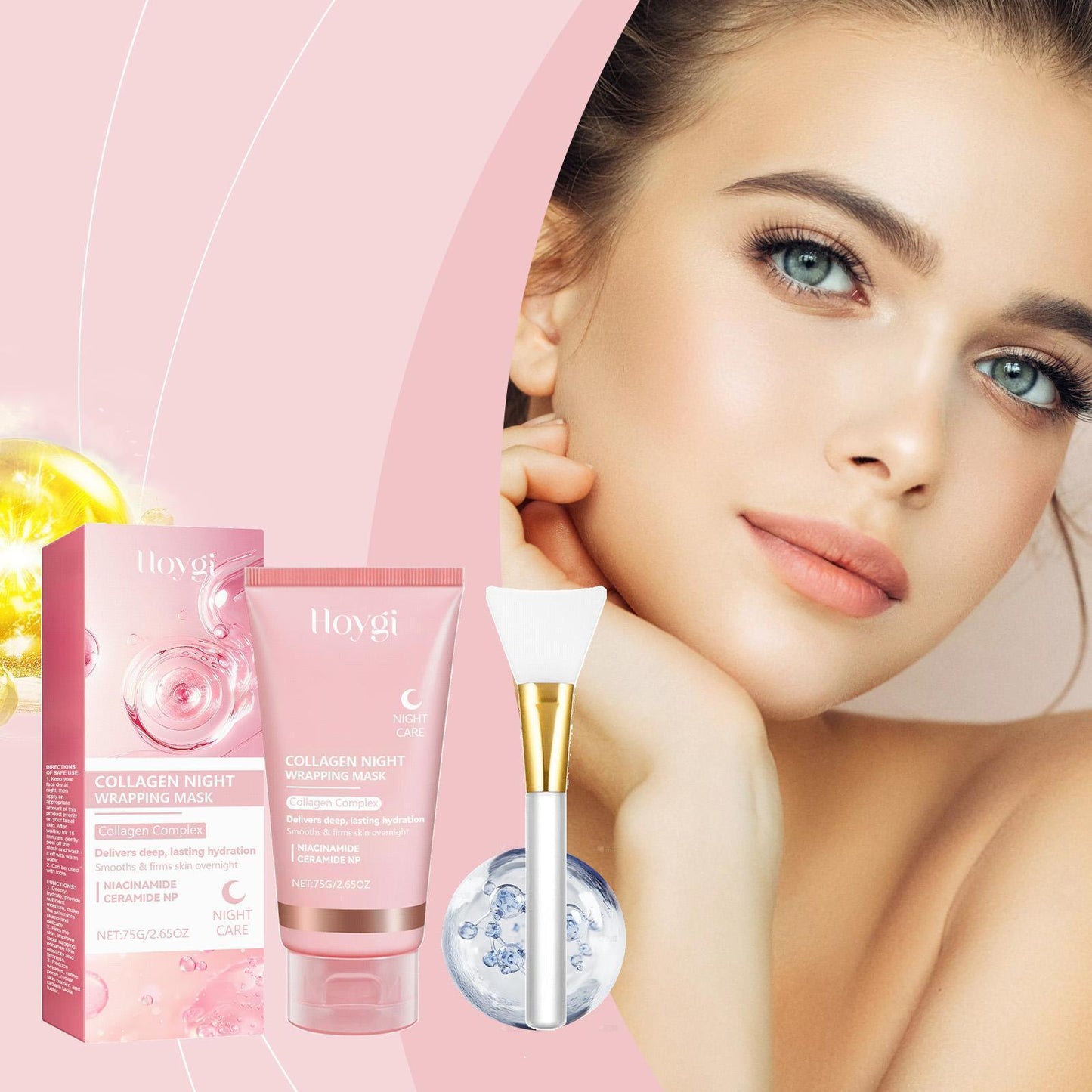 Collagen Peel -off Face Mask- Anti Wrikle &Skin Tightening