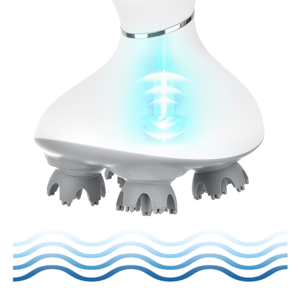 Electric Scalp Massager – Waterproof Rechargeable Hair Growth Massa