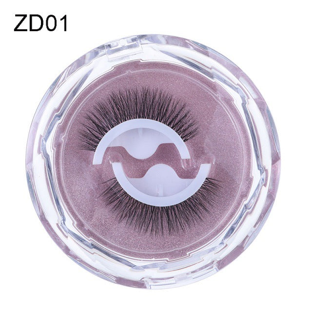 Self-Adhesive False Eyelashes – Reusable Glue-Free Lashes Natural Look