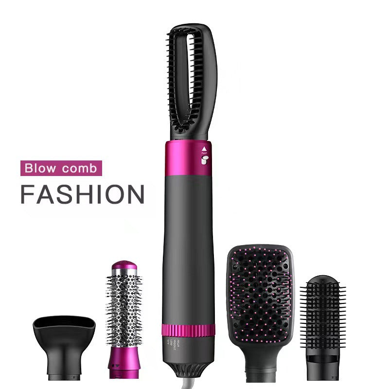 Professional 5-in-1 Hair Dryer Brush – Hot Air Styler, Straightener & Volumizer