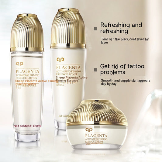 Placenta Extract Hydrating Skin Care Set – Toner & Lotion Kit